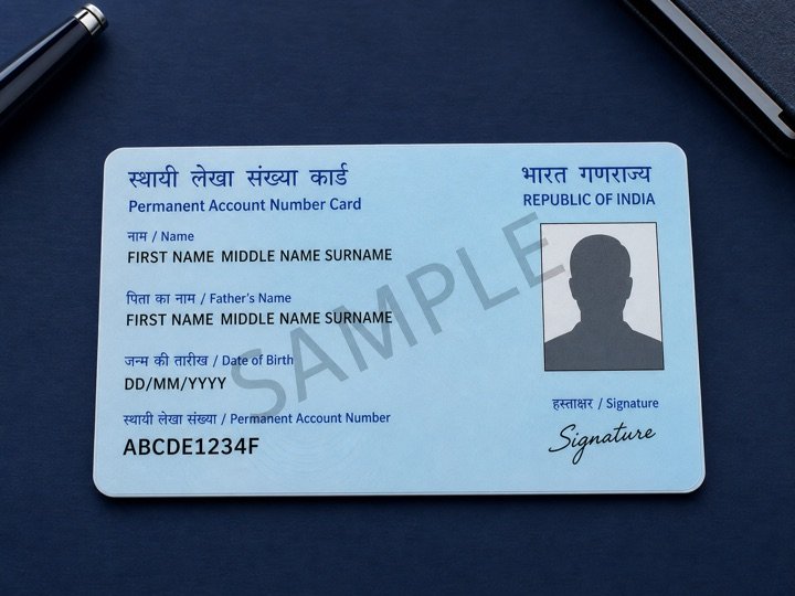 New PAN Card Apply sample