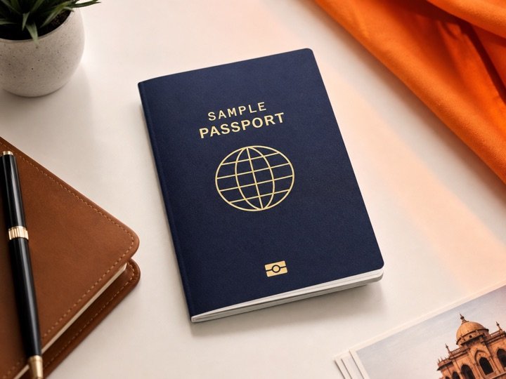 Fresh Passport Apply sample